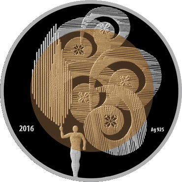  монета "Алімпійскі рух Рэспублікі Беларусь"