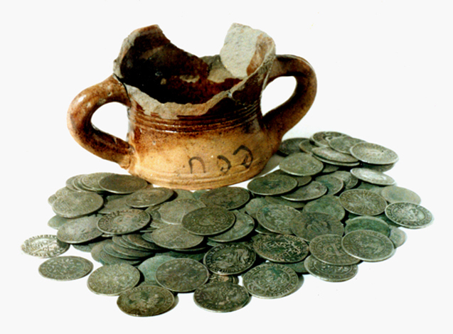 Монетный клад: Ельна 1699 / 1996